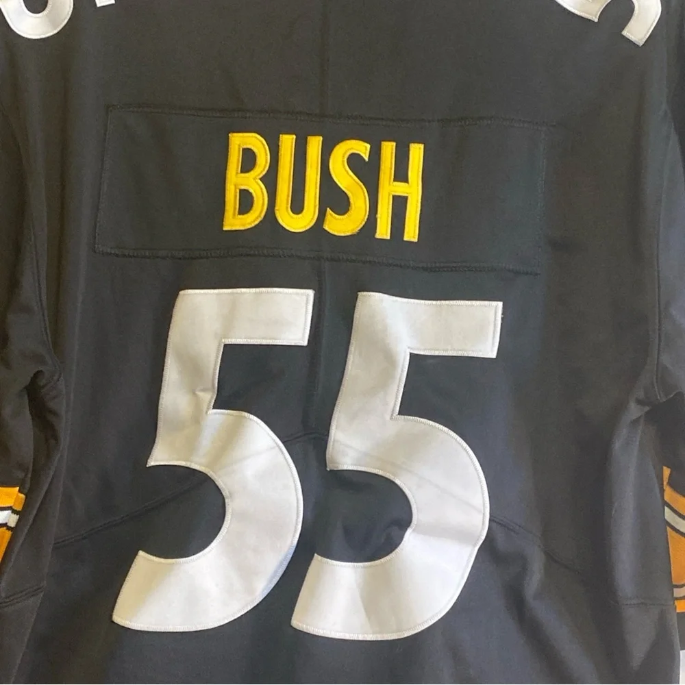 Devin Bush Pittsburgh Steelers Men’s‎ Sz L Nike On Field Jersey